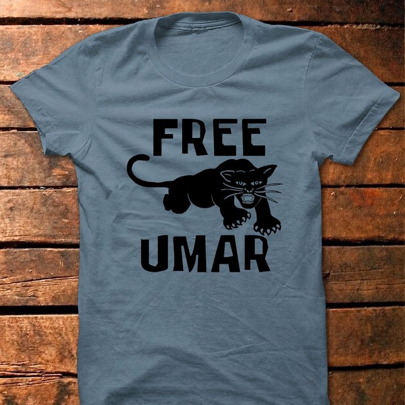 BFR logo T-shirt, hoodie, matchbox, and the tee print designs: BFR logo, 56″, Free Palestine, Free Sharjeel, Free Umar, and the freedom-fighter portraits (21 of 31)